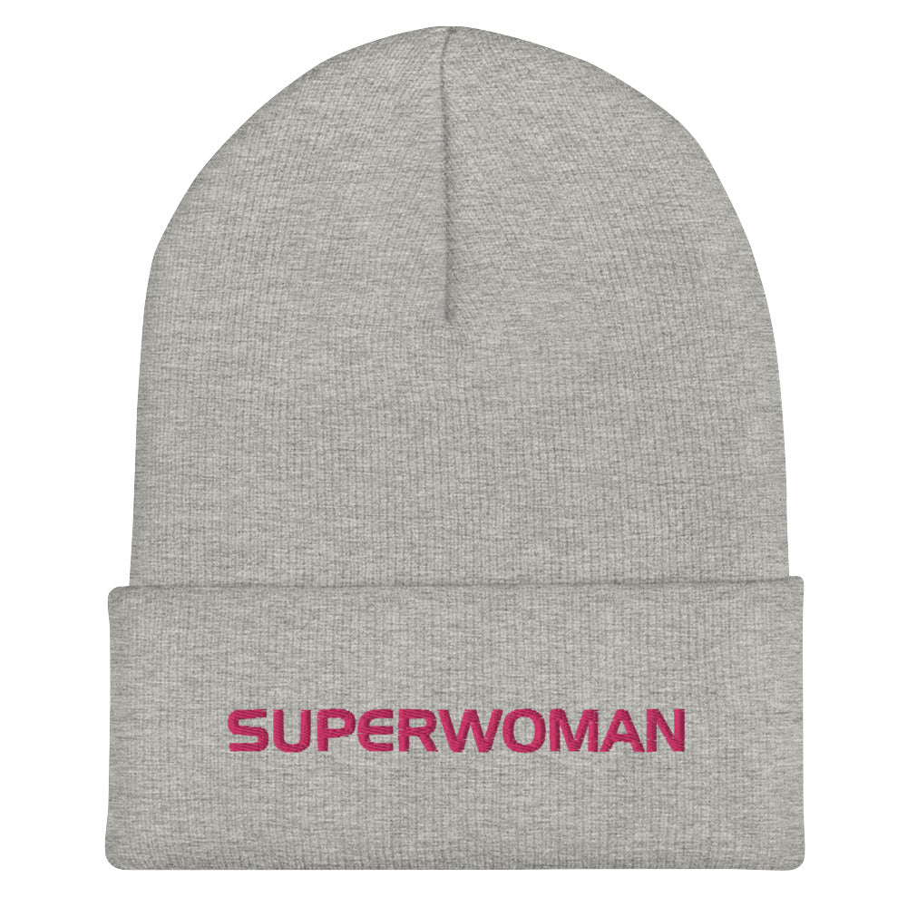 SUPERWOMAN BY XCLUSIF POETIX Cuffed Beanie