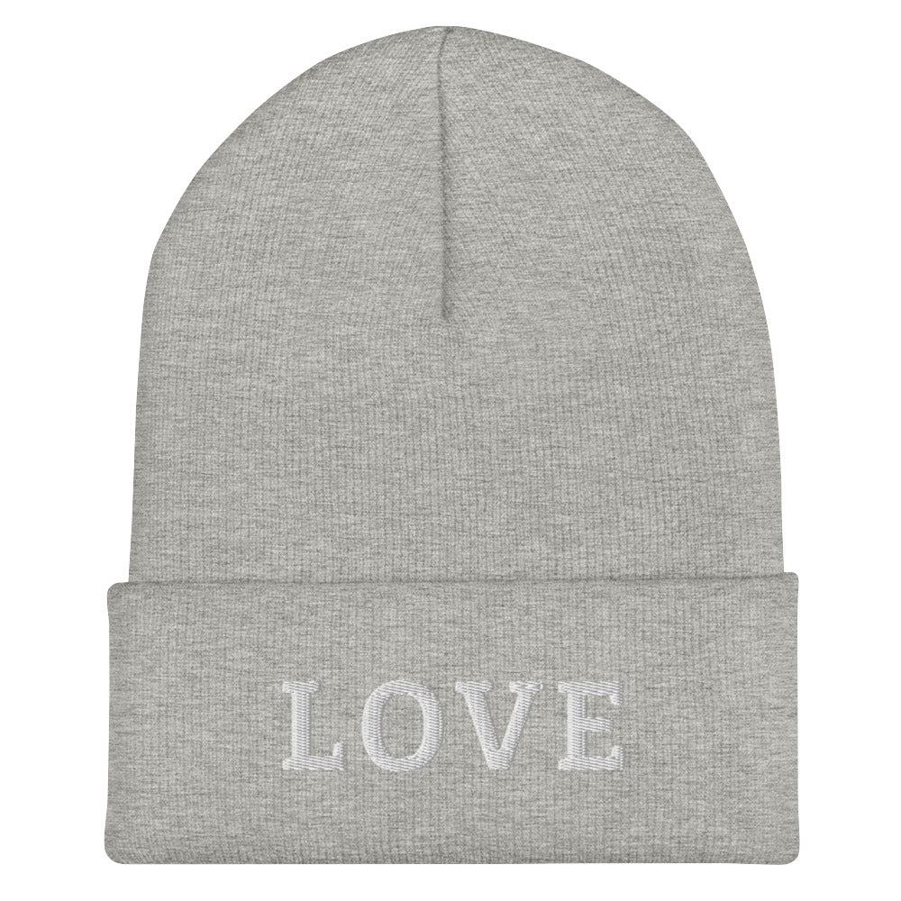 LOVE BY XCLUSIF POETIX Cuffed Beanie