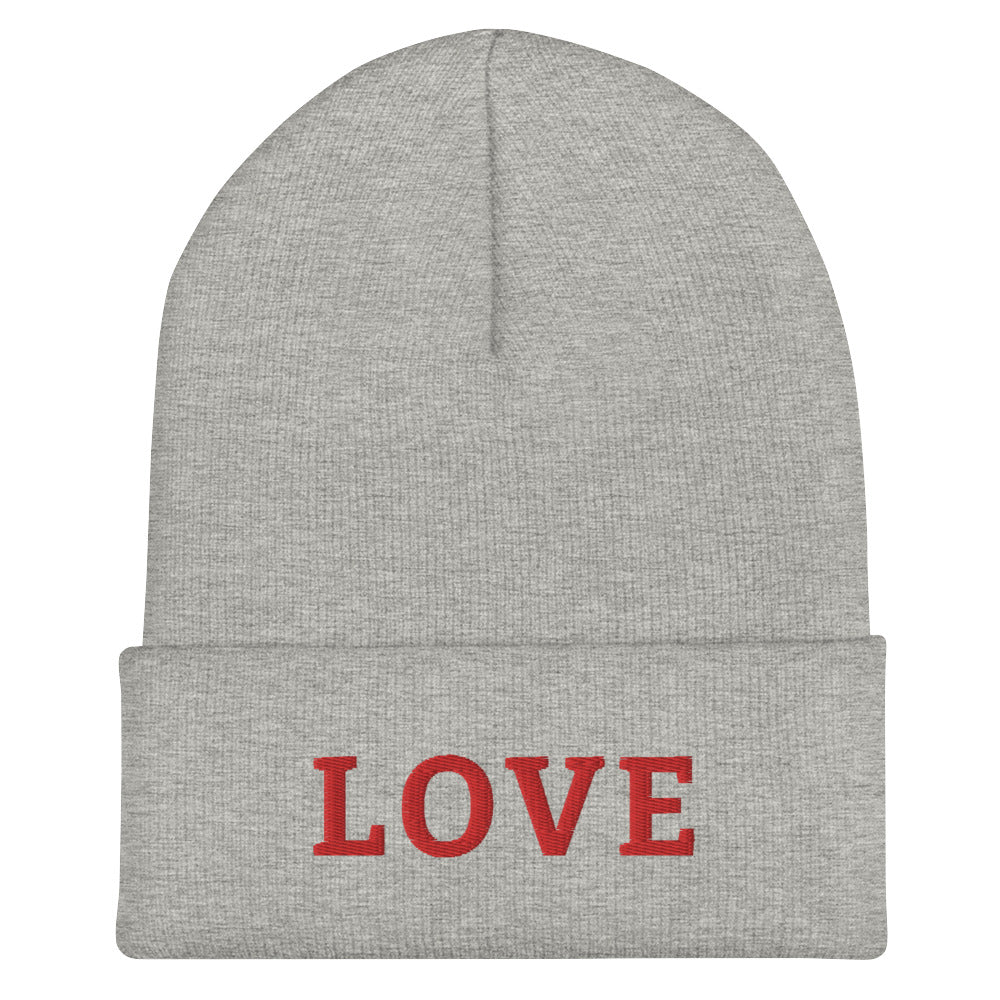 LOVE BY XCLUSIF POETIX Cuffed Beanie