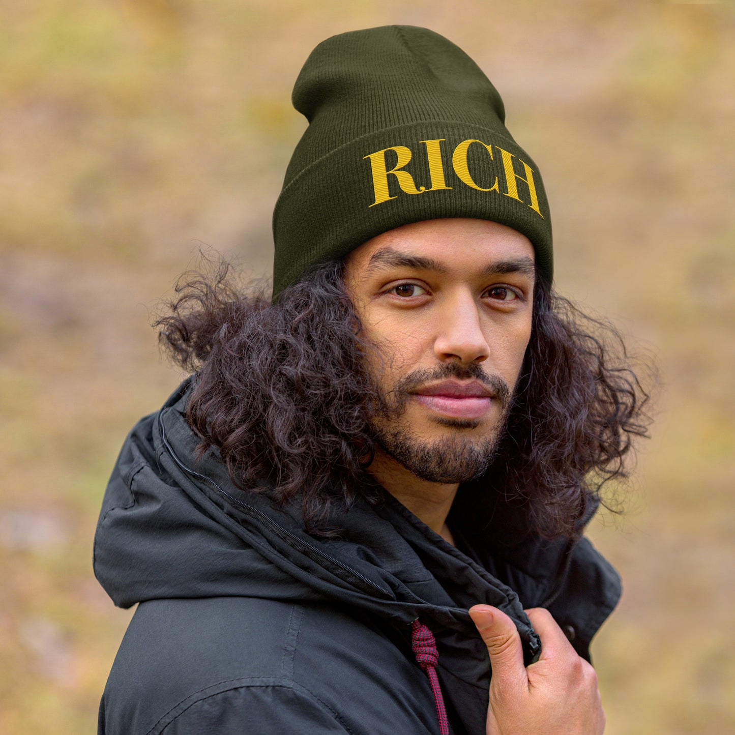 RICH BY XCLUSIF POETIX Cuffed Beanie