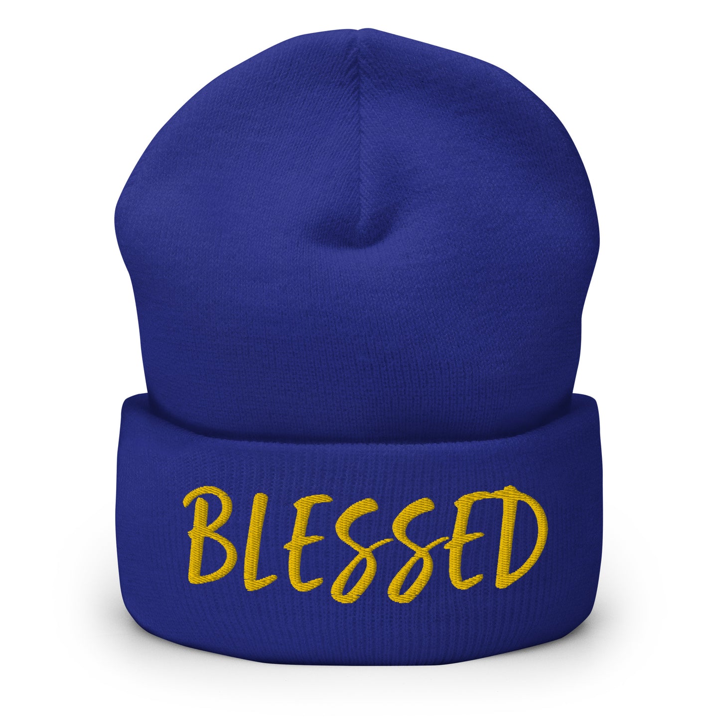 BLESSED BY XCLUSIF POETIX Cuffed Beanie