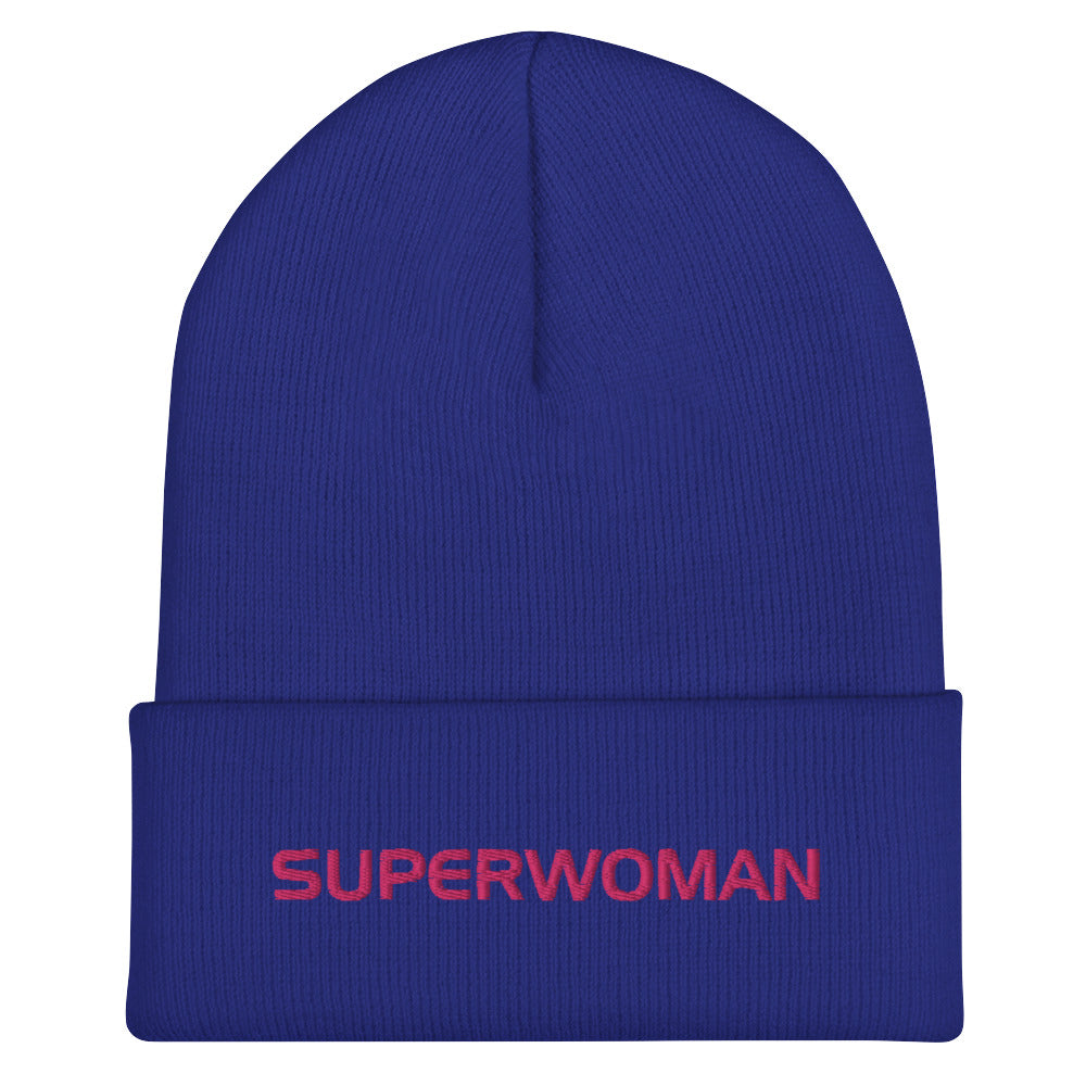 SUPERWOMAN BY XCLUSIF POETIX Cuffed Beanie