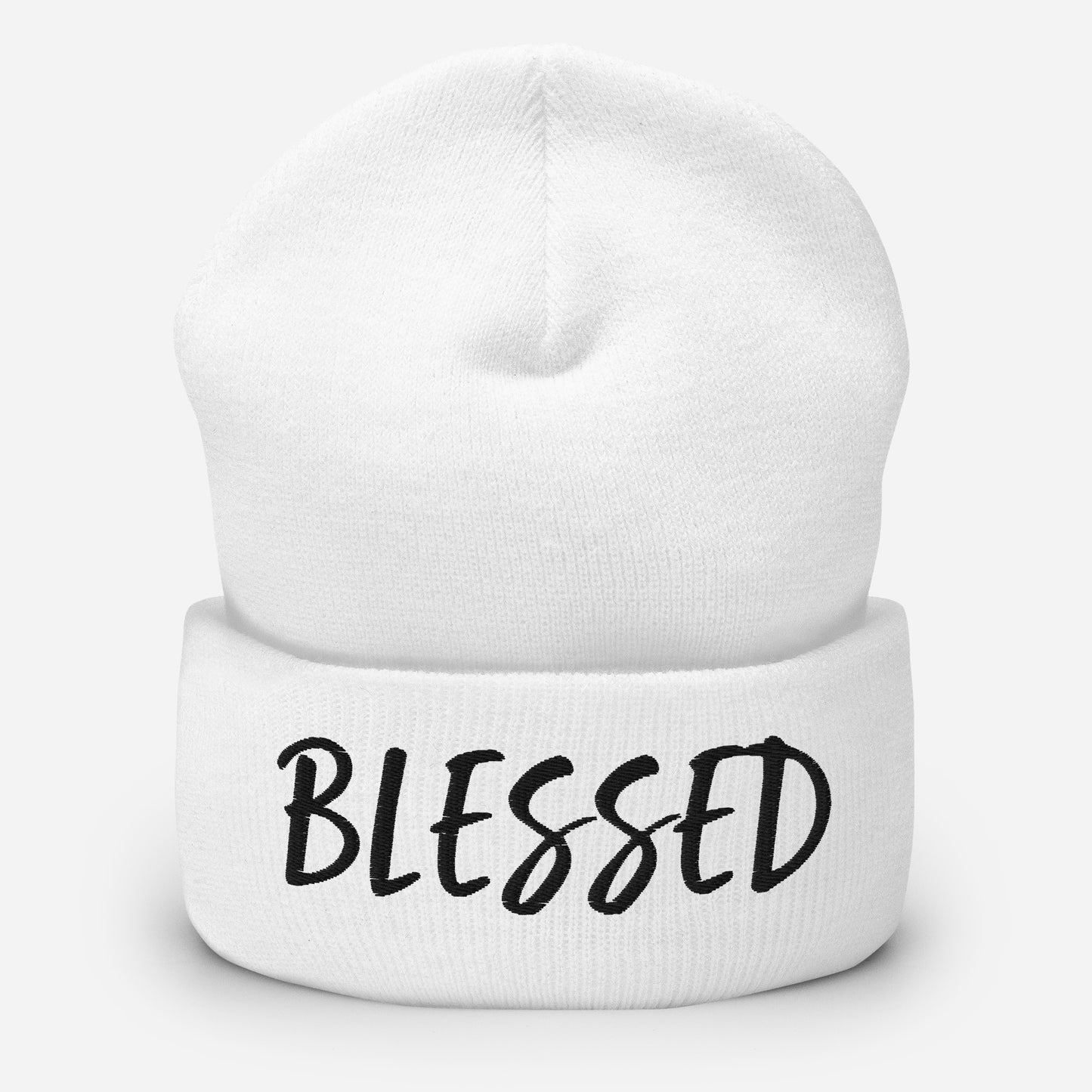 BLESSED BY XCLUSIF POETIX Cuffed Beanie