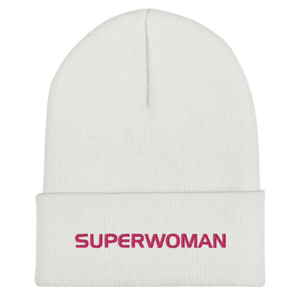 SUPERWOMAN BY XCLUSIF POETIX Cuffed Beanie