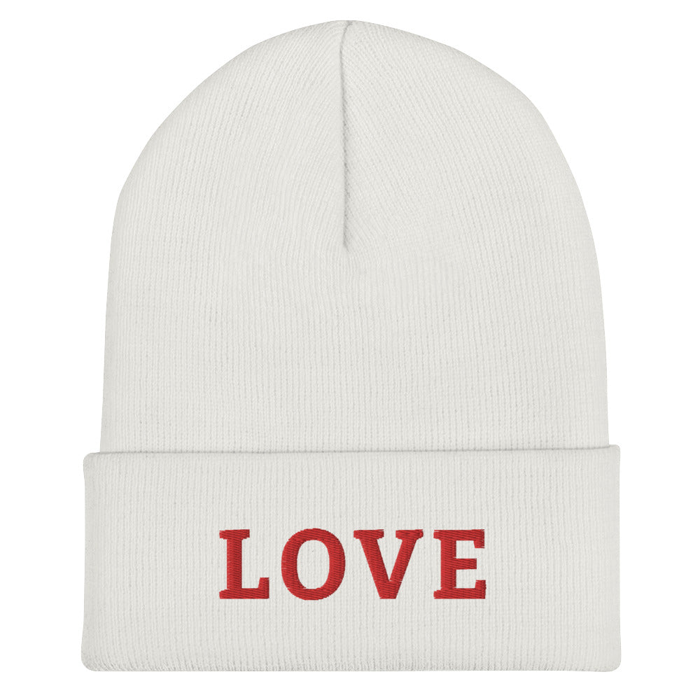 LOVE BY XCLUSIF POETIX Cuffed Beanie