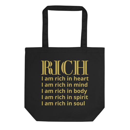 RICH BY XCLUSIF POETIX Eco Tote Bag