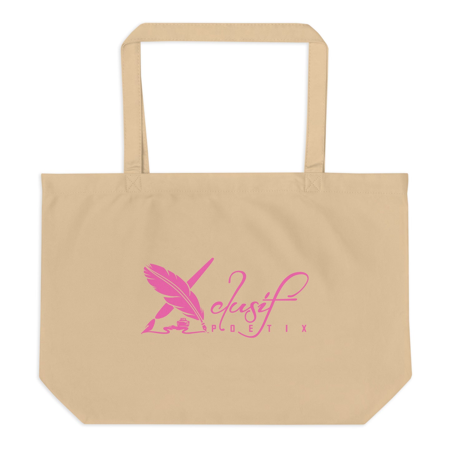 SUPERWOMAN BY XCLUSIF POETIX Large organic tote bag