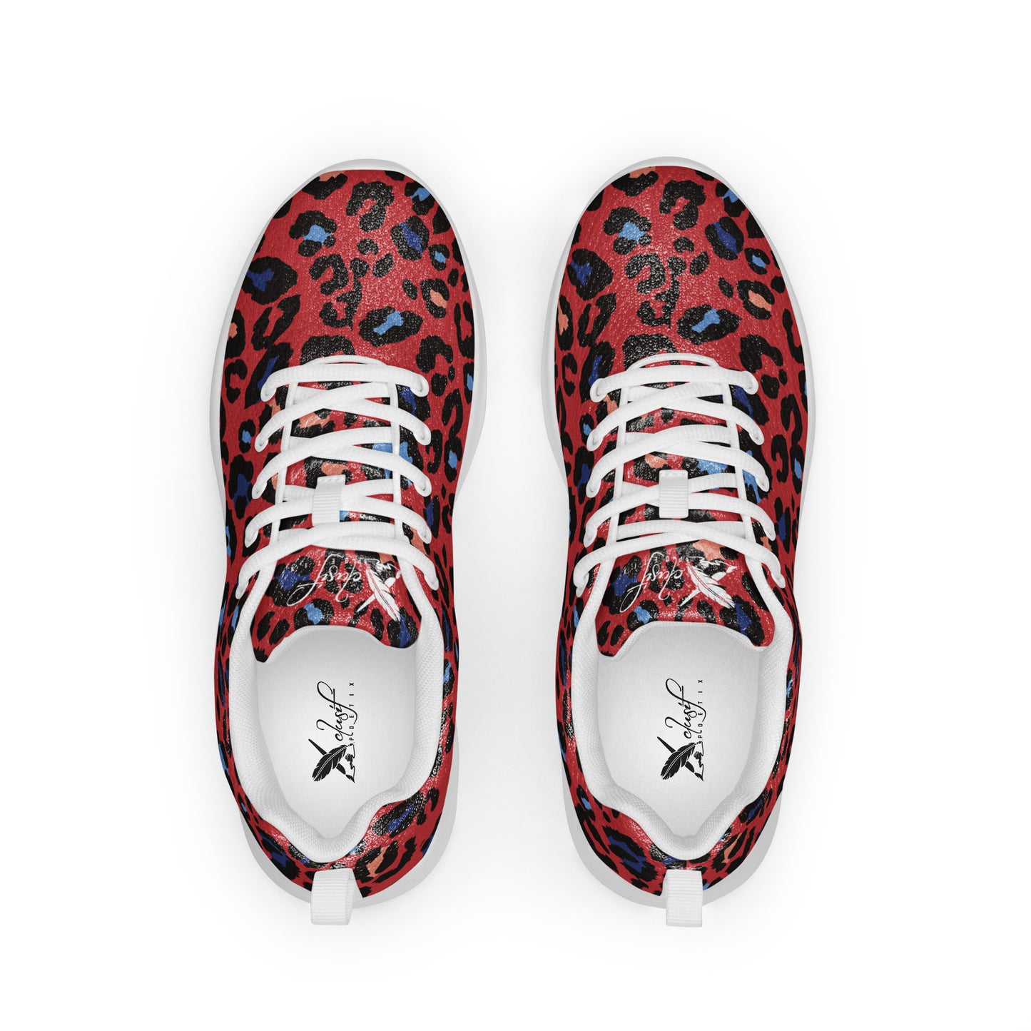 XCLUSIF POETIX RED LEOPARD Men’s athletic shoes