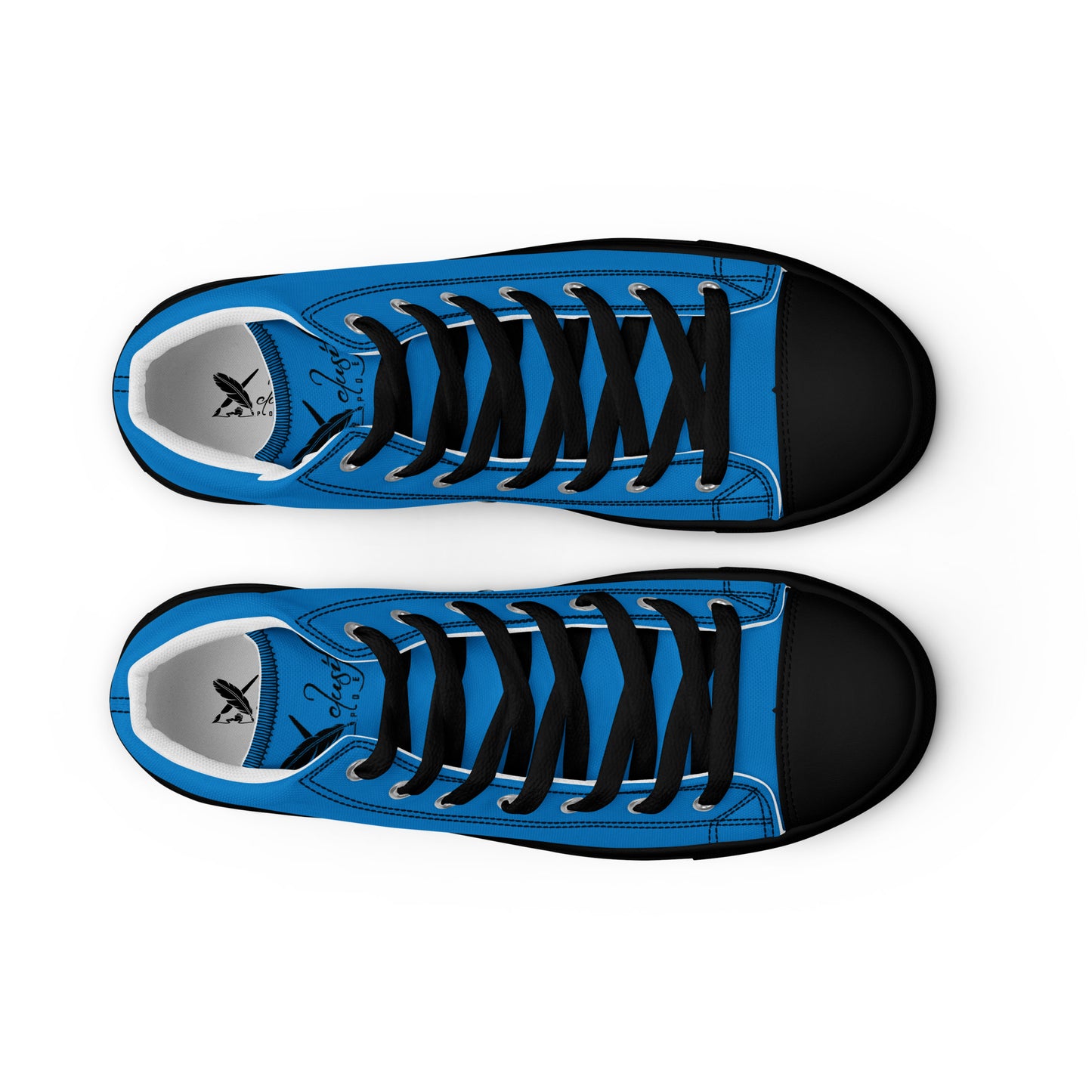 XCLUSIF POETIX BLUE & BLACK Men’s high top shoes