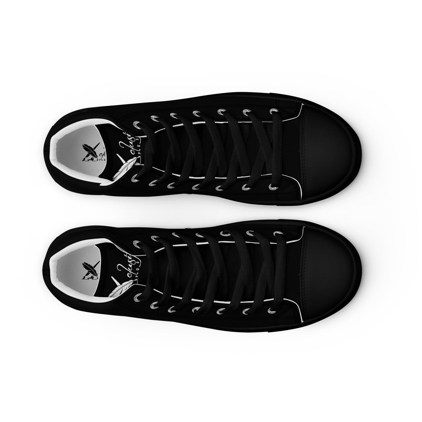 XCLUSIF POETIX BLACK & WHITE Men’s high top shoes