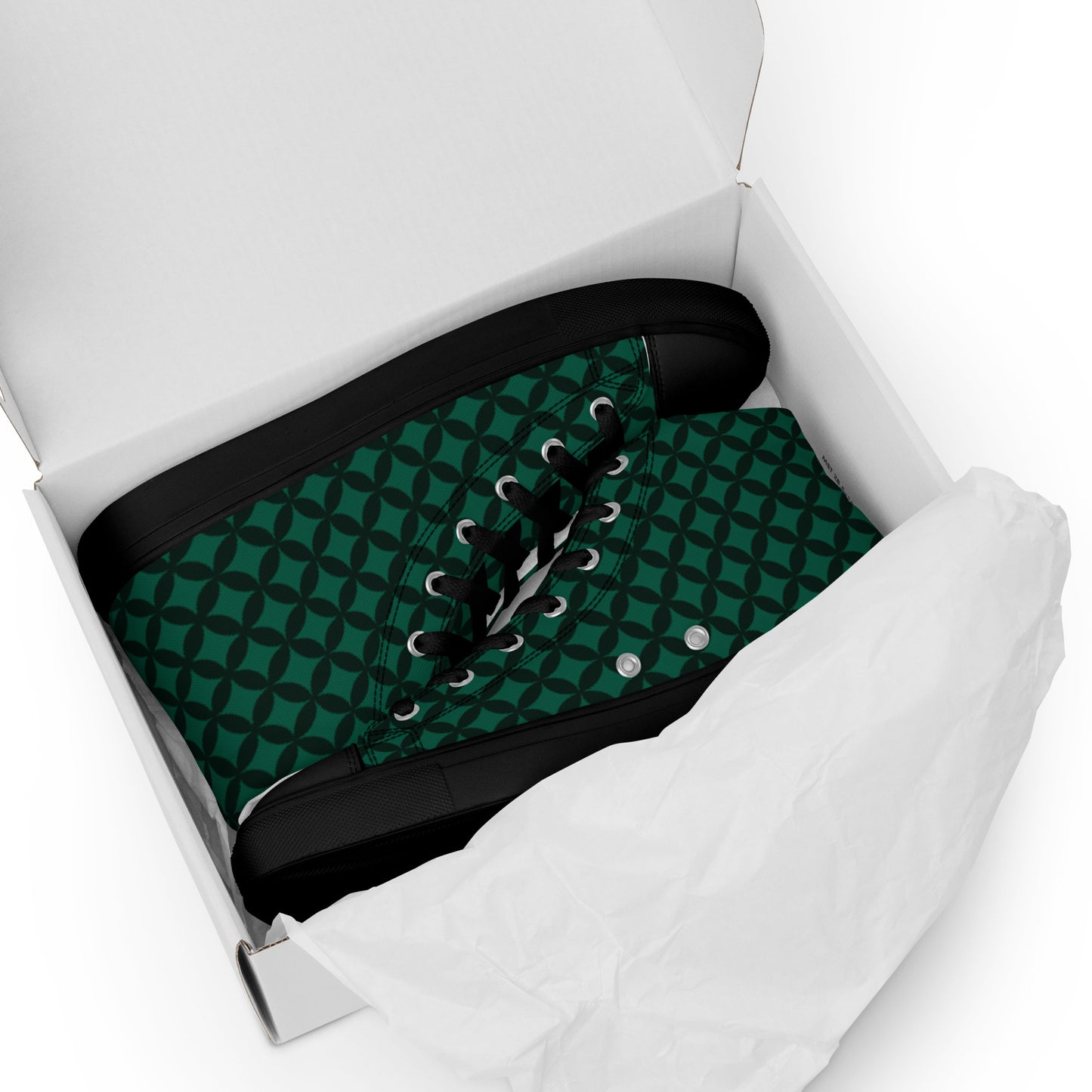 XCLUSIF POETIX LUXURY GREEN Men’s high top shoes