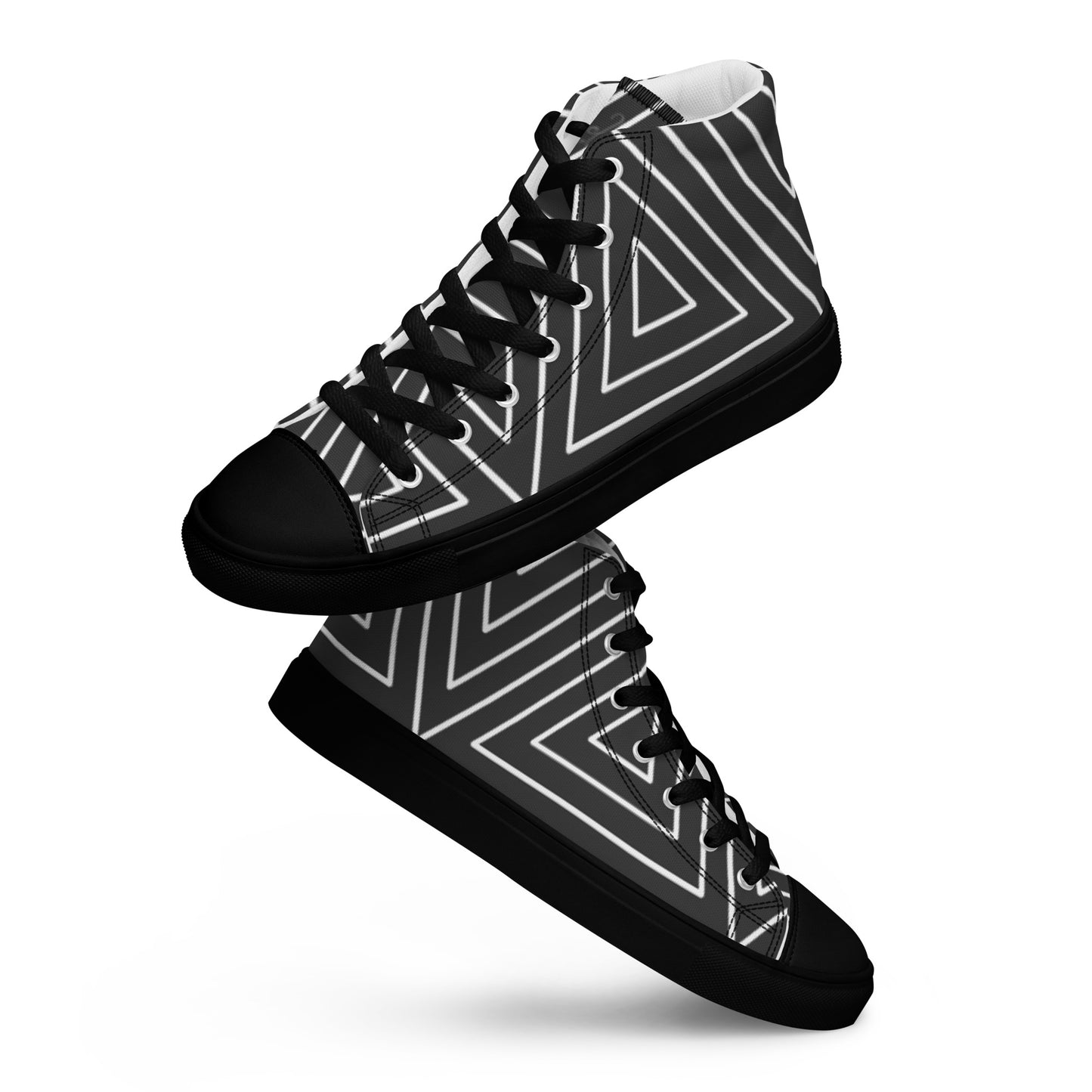 XCLUSIF POETIX BLACK TRIANGLE Men’s high top shoes