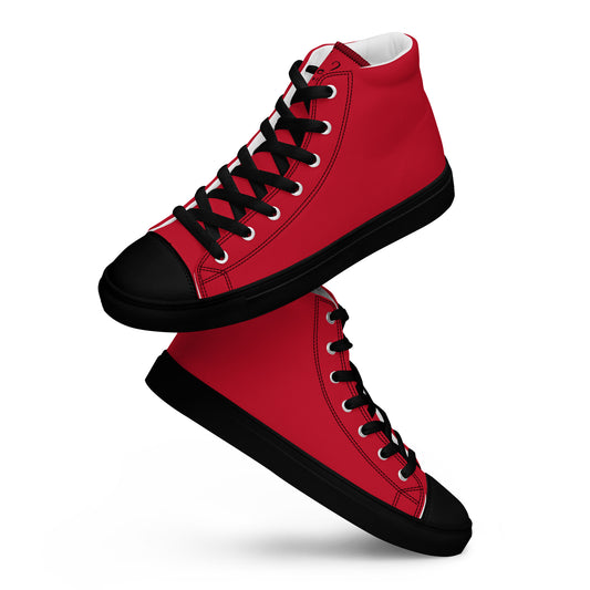 XCLUSIF POETIX RED & BLACK Men’s high top shoes