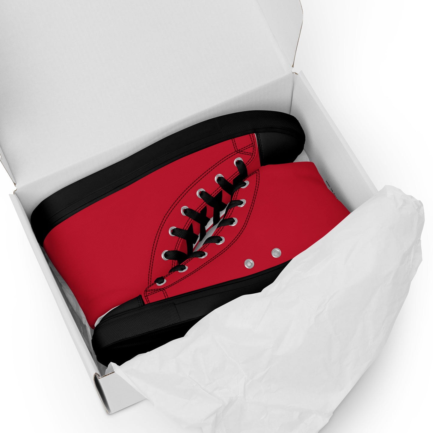 XCLUSIF POETIX RED & BLACK Men’s high top shoes