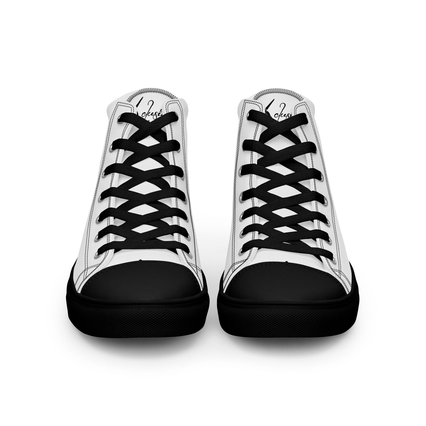 XCLUSIF POETIX WHITE & BLACK Men’s high top shoes