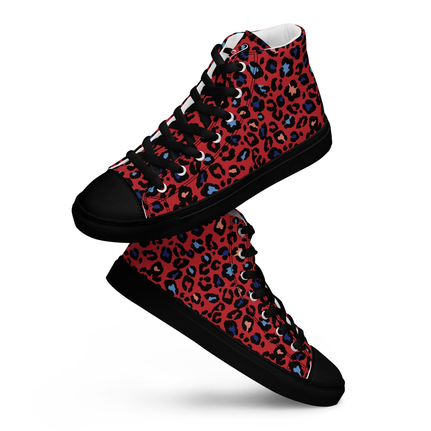 XCLUSIF POETIX RED LEOPARD Men’s high top shoes