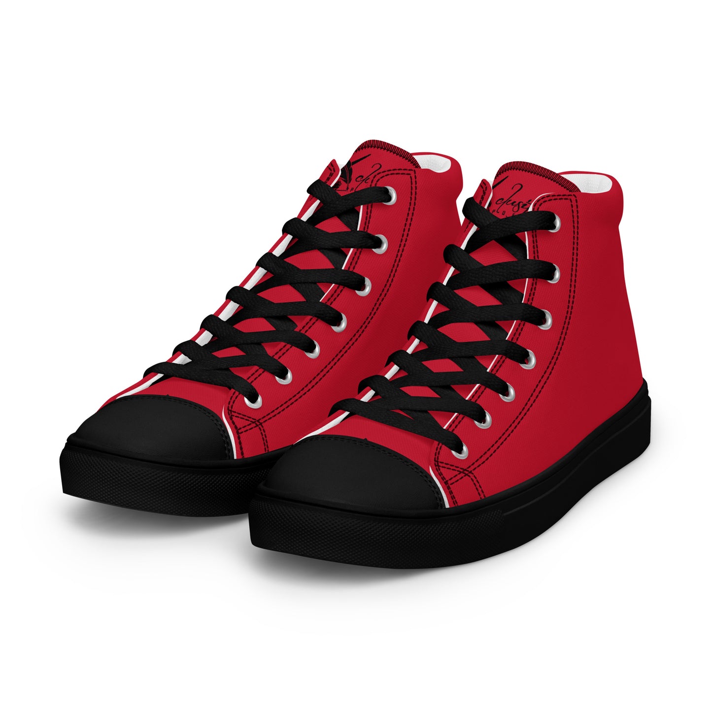 XCLUSIF POETIX RED & BLACK Men’s high top shoes