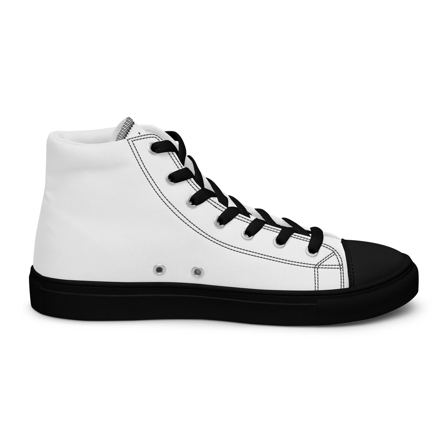 XCLUSIF POETIX WHITE & BLACK Men’s high top shoes