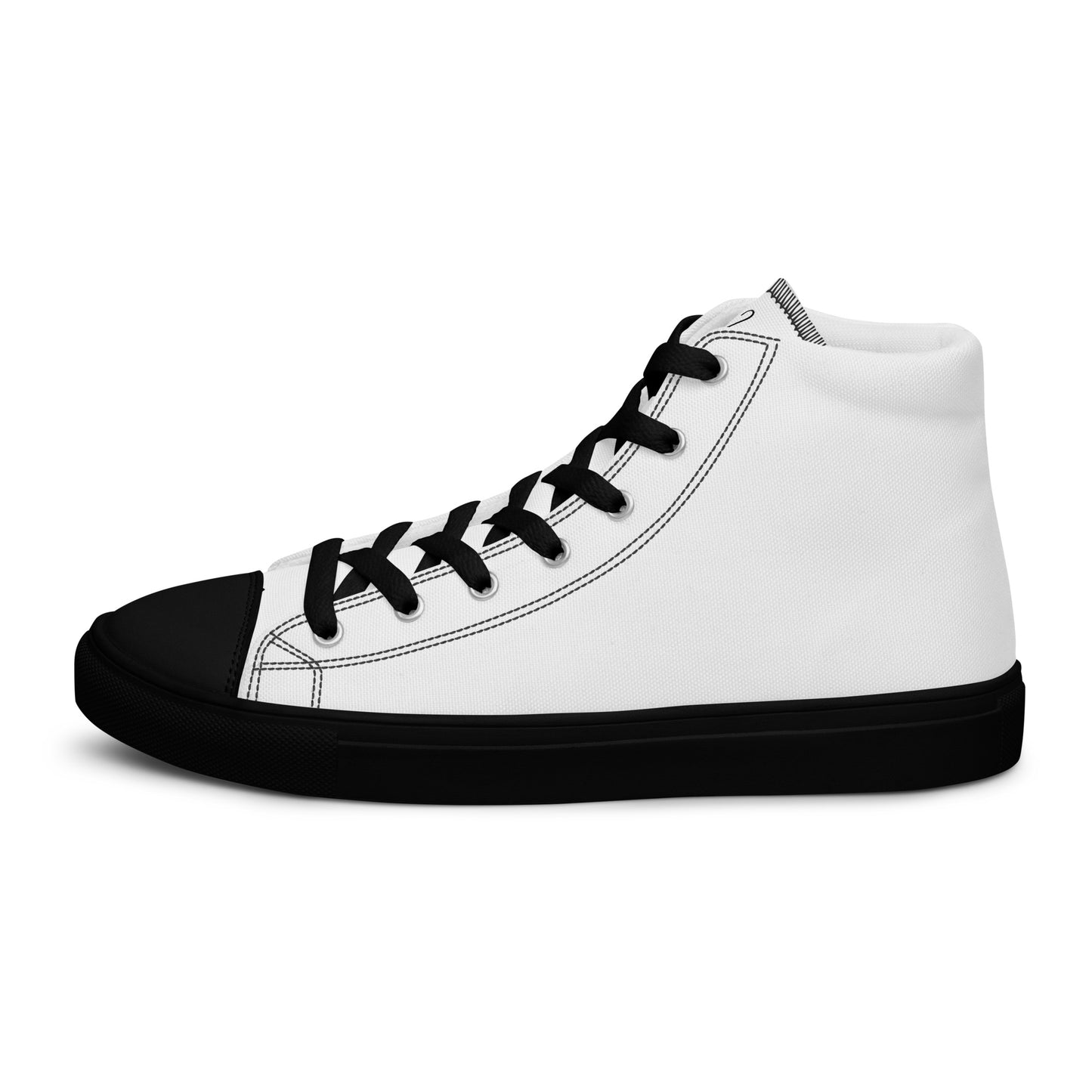 XCLUSIF POETIX WHITE & BLACK Men’s high top shoes