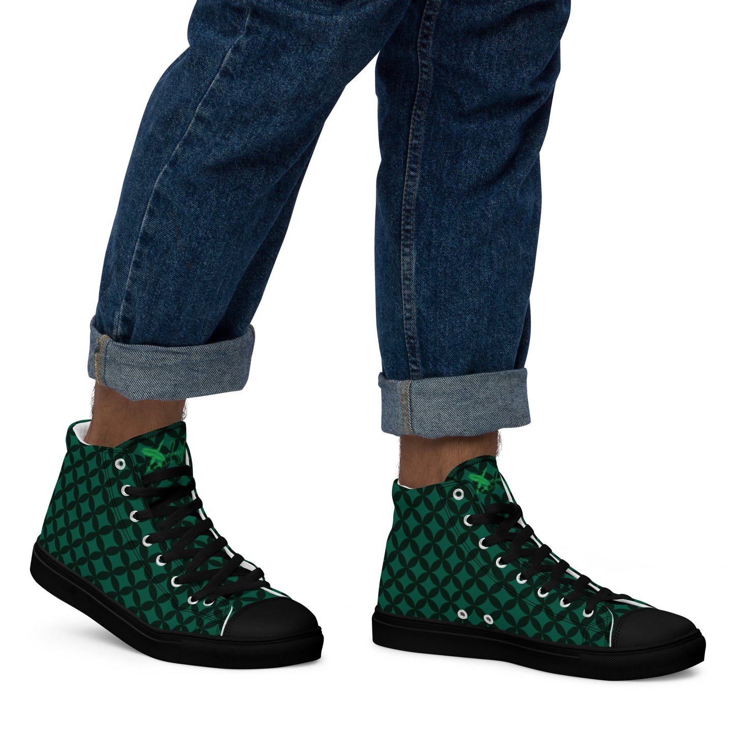 XCLUSIF POETIX LUXURY GREEN Men’s high top shoes