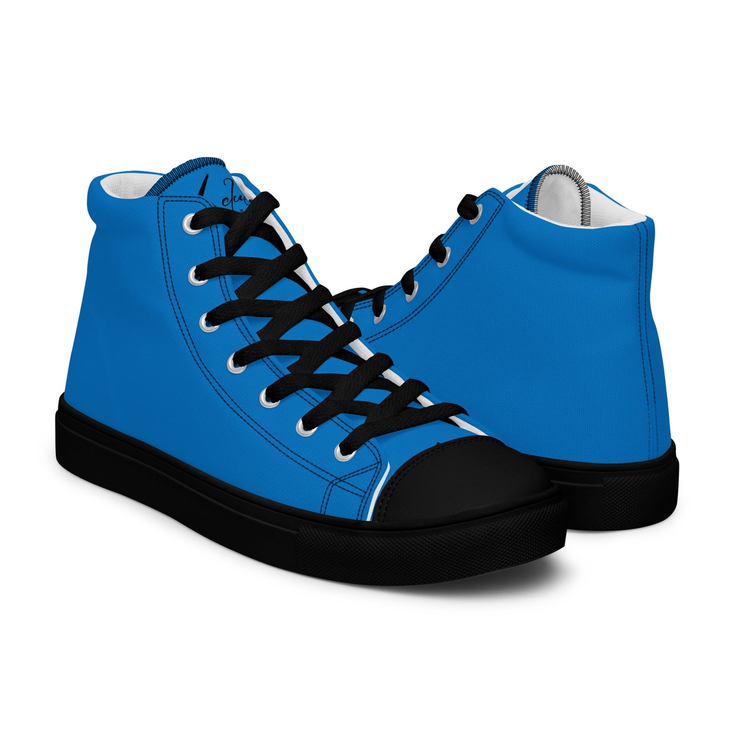 XCLUSIF POETIX BLUE & BLACK Men’s high top shoes