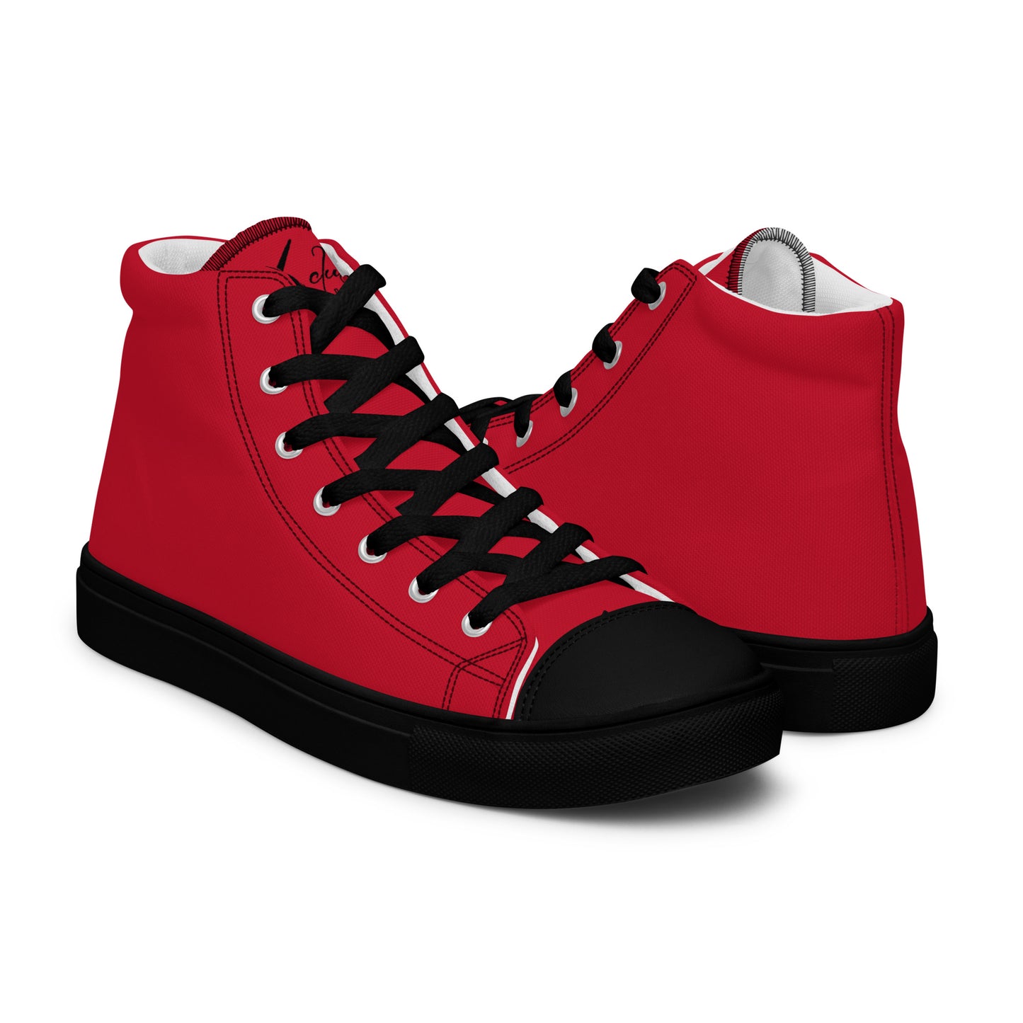 XCLUSIF POETIX RED & BLACK Men’s high top shoes