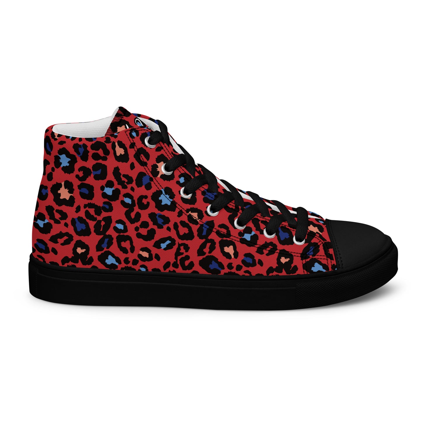 XCLUSIF POETIX RED LEOPARD Men’s high top shoes