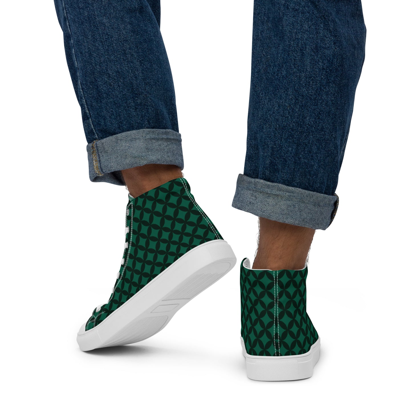 XCLUSIF POETIX LUXURY GREEN Men’s high top shoes