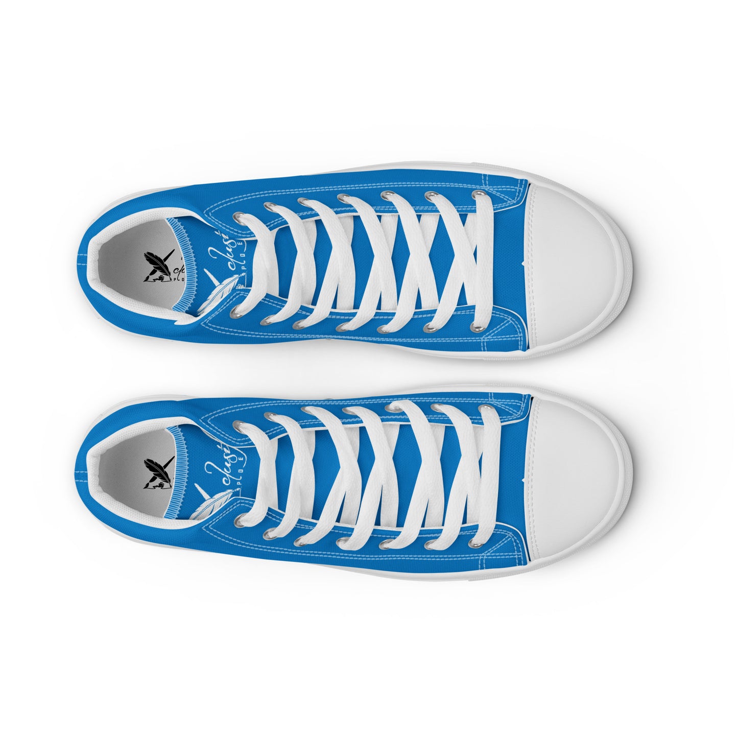 XCLUSIF POETIX BLUE & WHITE Men’s high top shoes