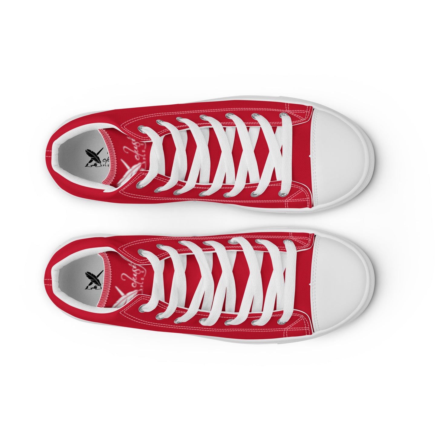 XCLUSIF POETIX RED & WHITE Men’s high top shoes