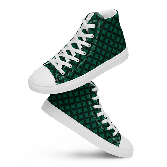 XCLUSIF POETIX LUXURY GREEN Men’s high top shoes