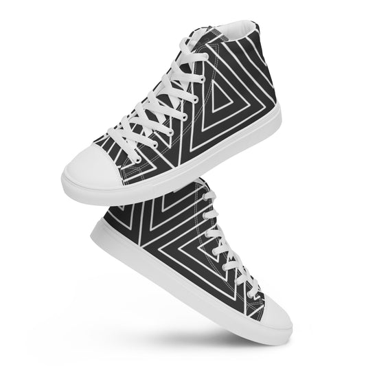 XCLUSIF POETIX BLACK TRIANGLE Men’s high top shoes