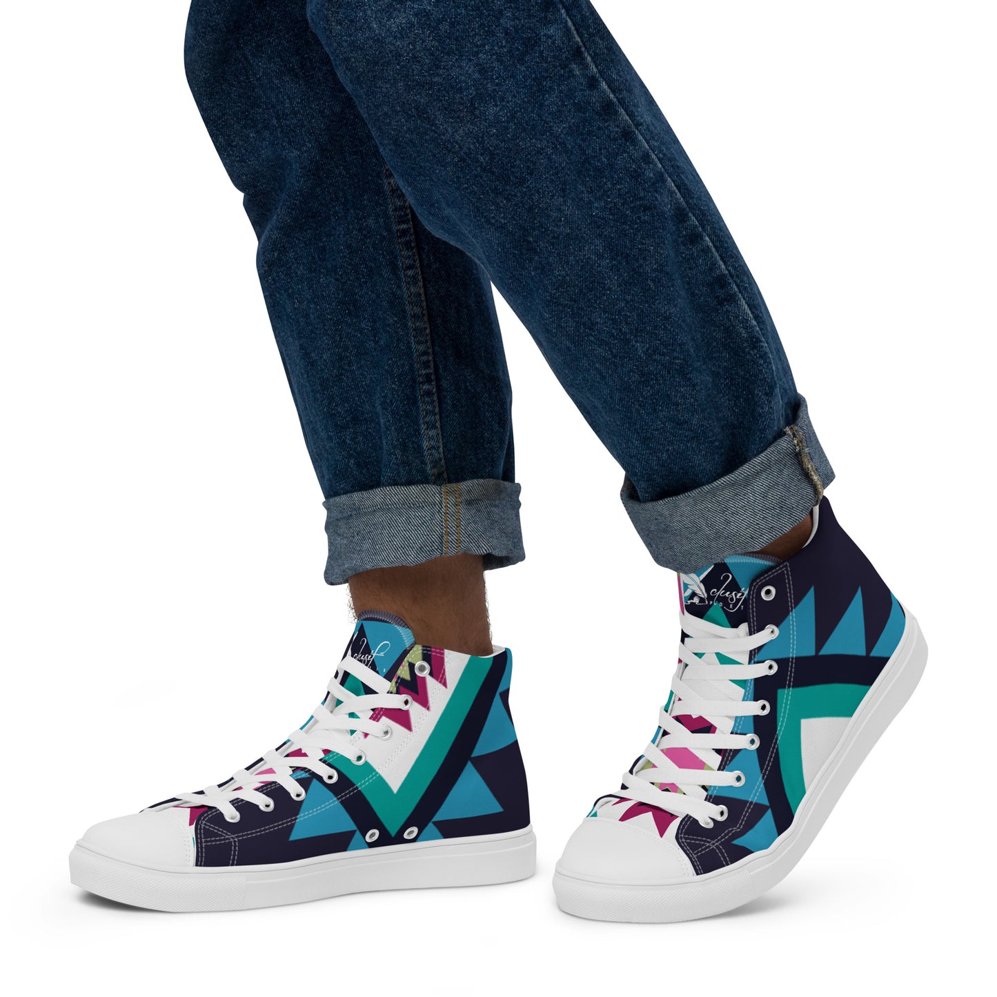 XCLUSIF POETIX TRIBAL Men’s high top shoes