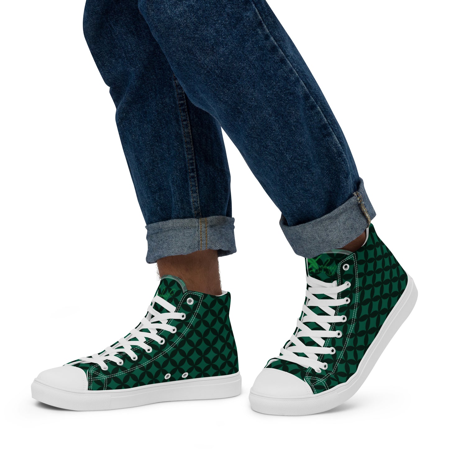 XCLUSIF POETIX LUXURY GREEN Men’s high top shoes