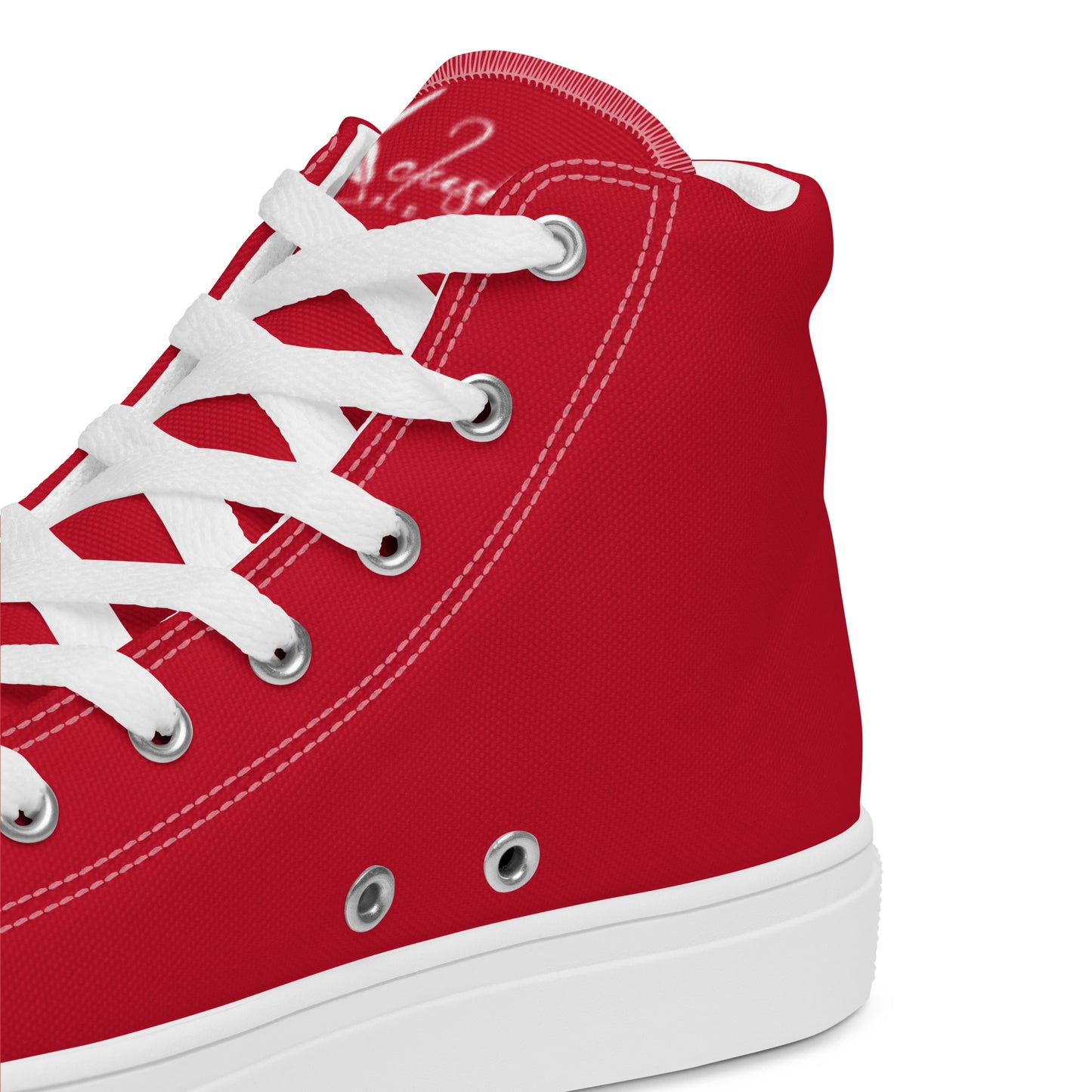 XCLUSIF POETIX RED & WHITE Men’s high top shoes