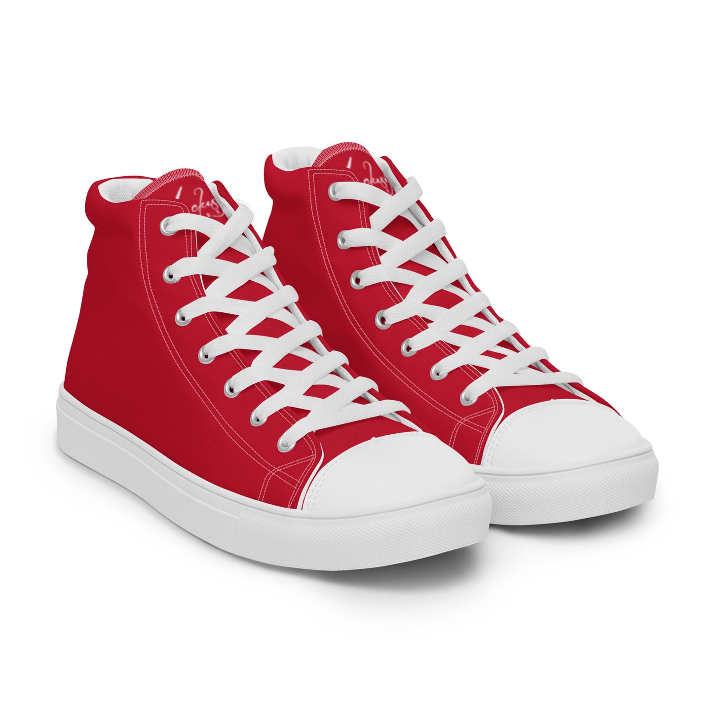 XCLUSIF POETIX RED & WHITE Men’s high top shoes