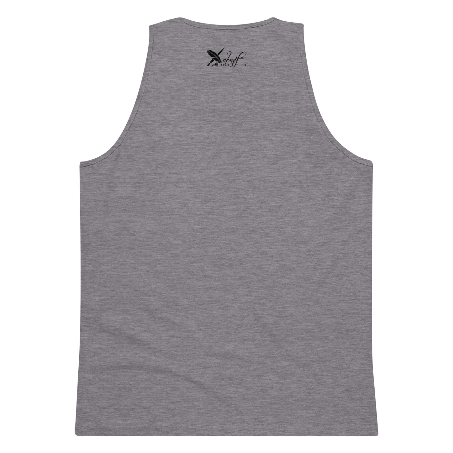 XCLUSIF POETIX BLACK LOGO Men’s premium tank top