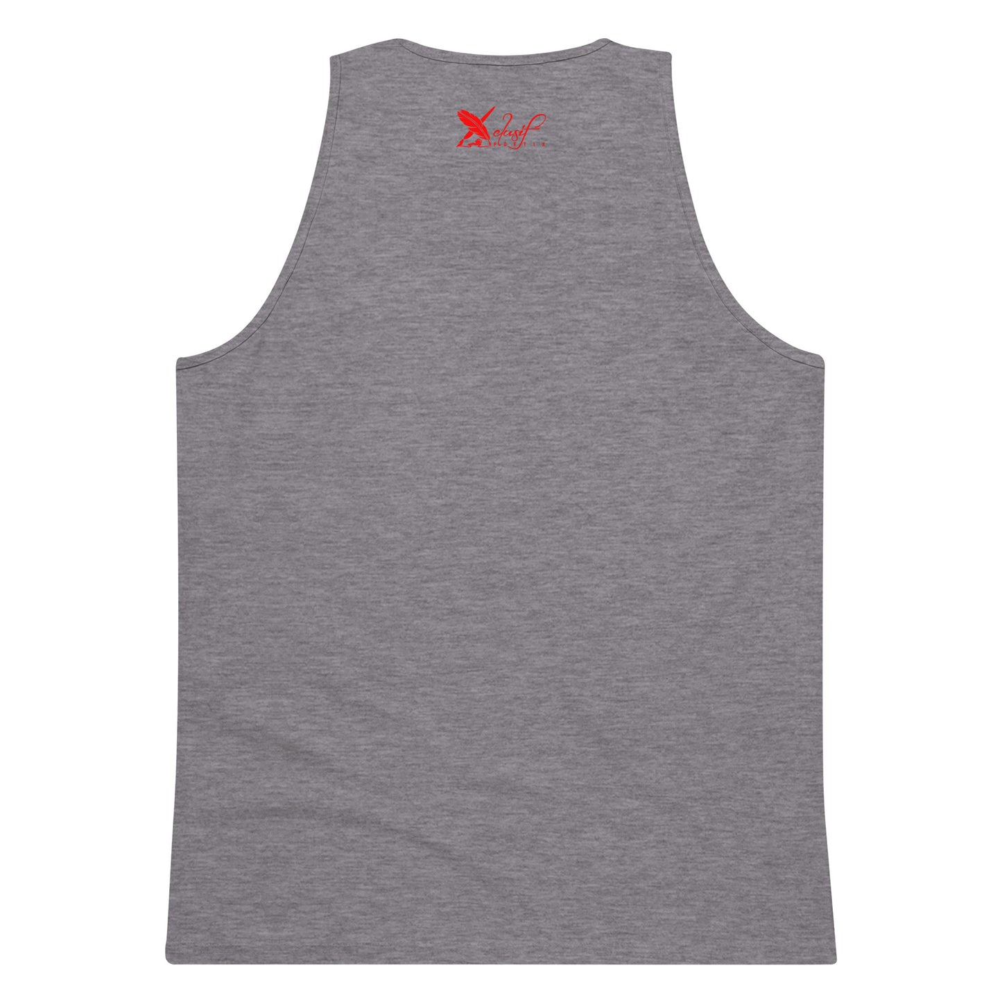 LOVE BY XCLUSIF POETIX Embroidery premium tank top