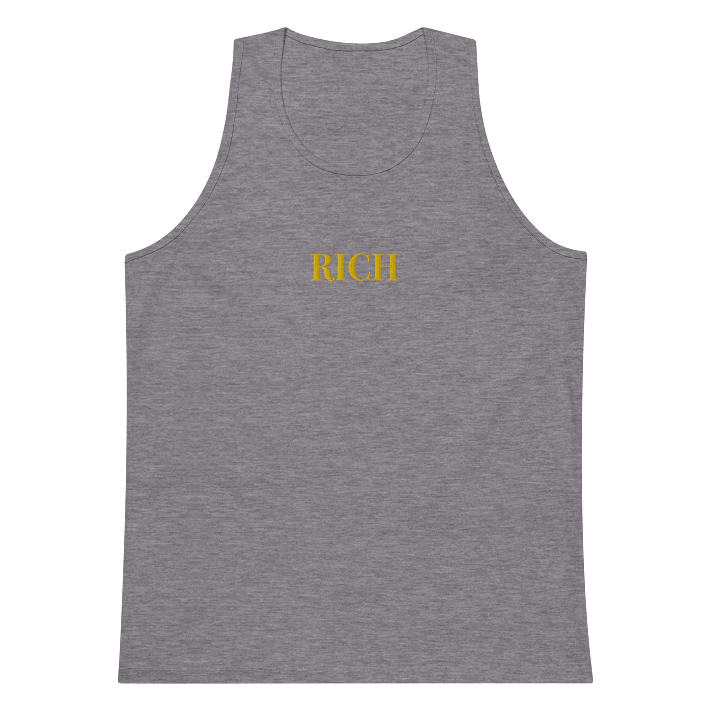 RICH BY XCLUSIF POETIX Embroidery Men’s premium tank top