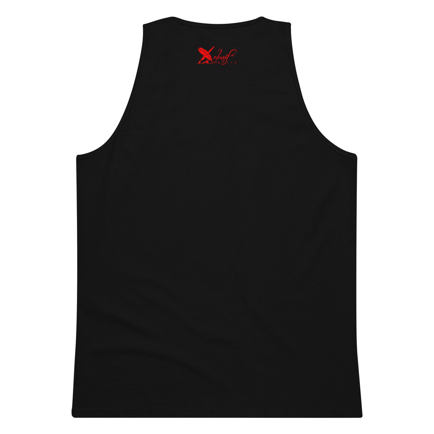 LOVE BY XCLUSIF POETIX Embroidery premium tank top