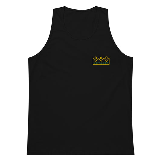 ROYALTY BY XCLUSIF POETIX Embroidery Men’s premium tank top