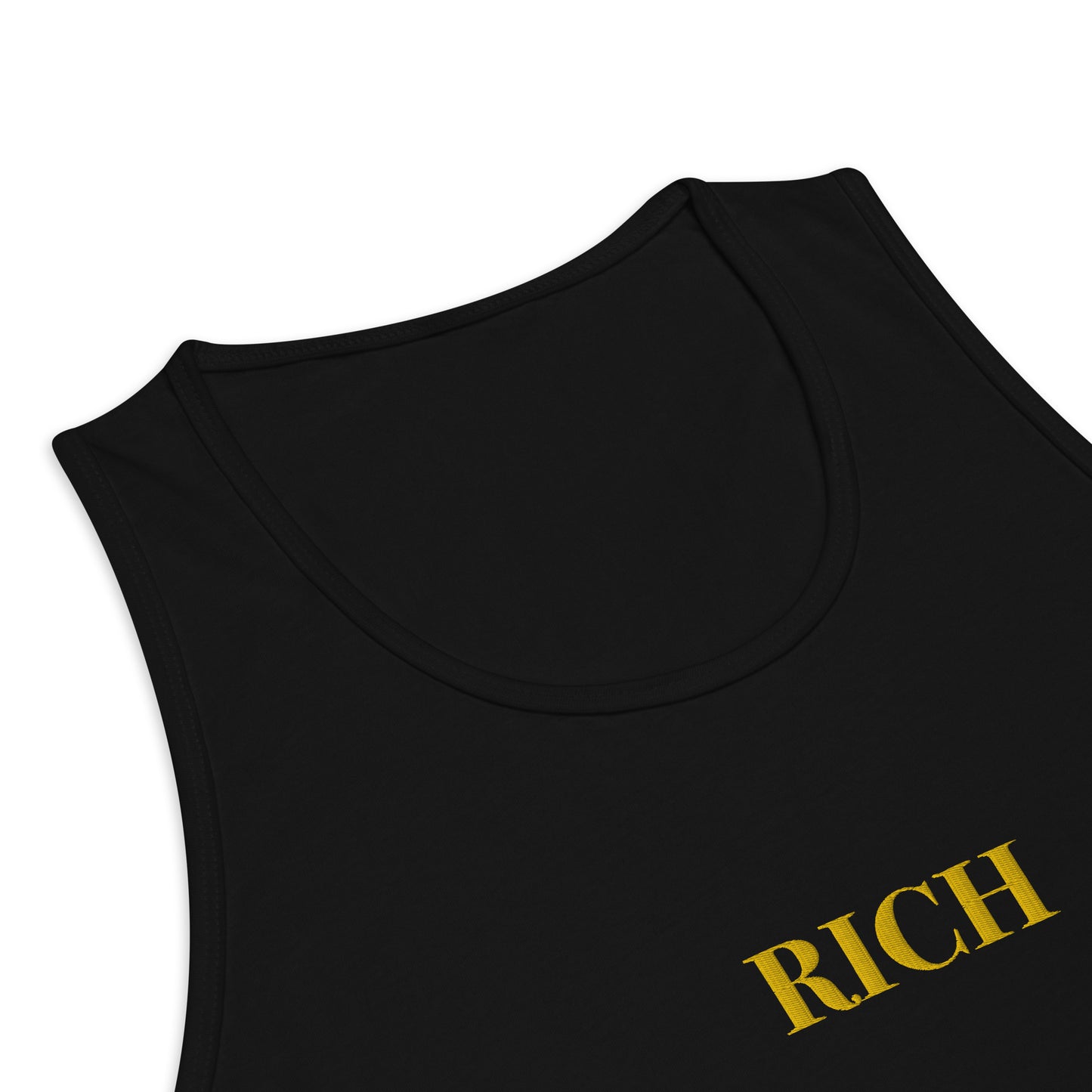 RICH BY XCLUSIF POETIX Embroidery Men’s premium tank top