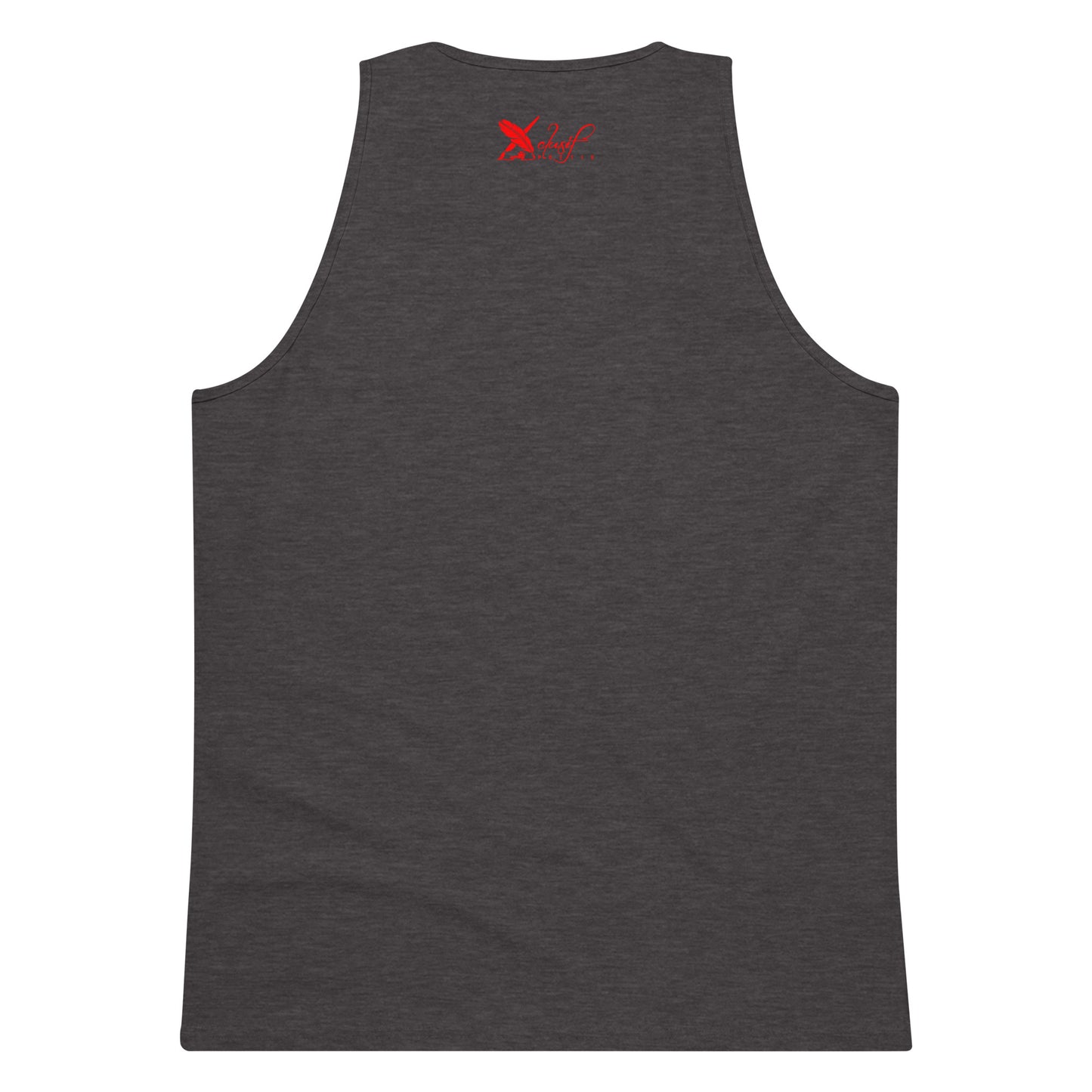 LOVE BY XCLUSIF POETIX Embroidery premium tank top