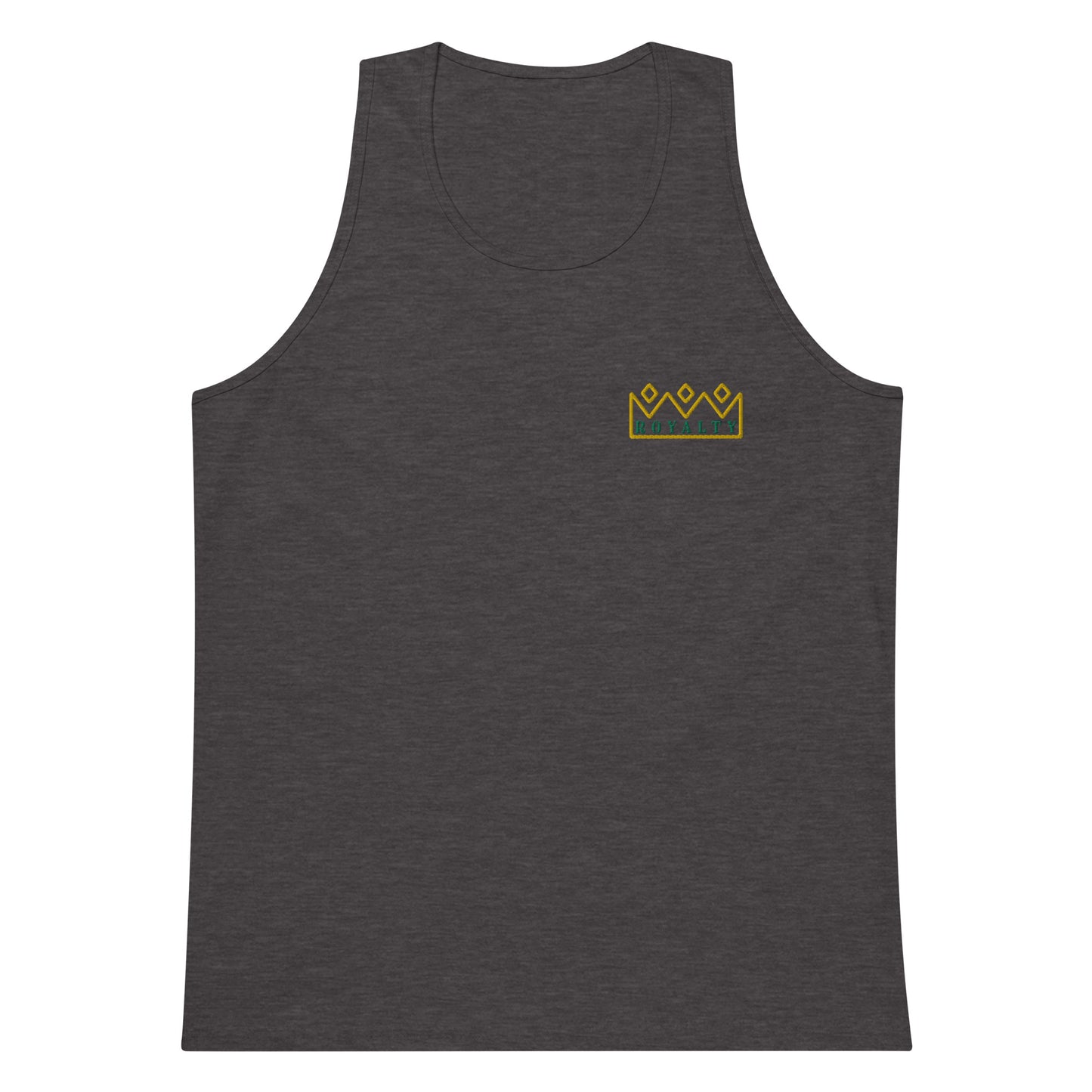 ROYALTY BY XCLUSIF POETIX Embroidery Men’s premium tank top