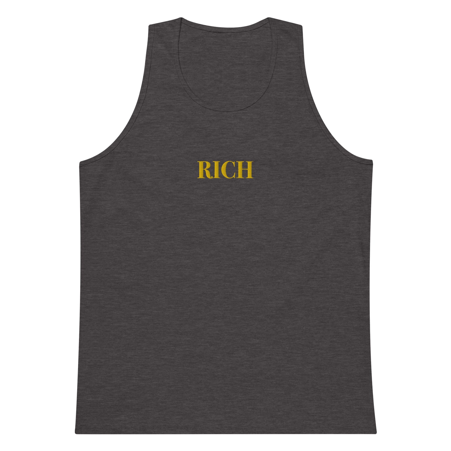 RICH BY XCLUSIF POETIX Embroidery Men’s premium tank top