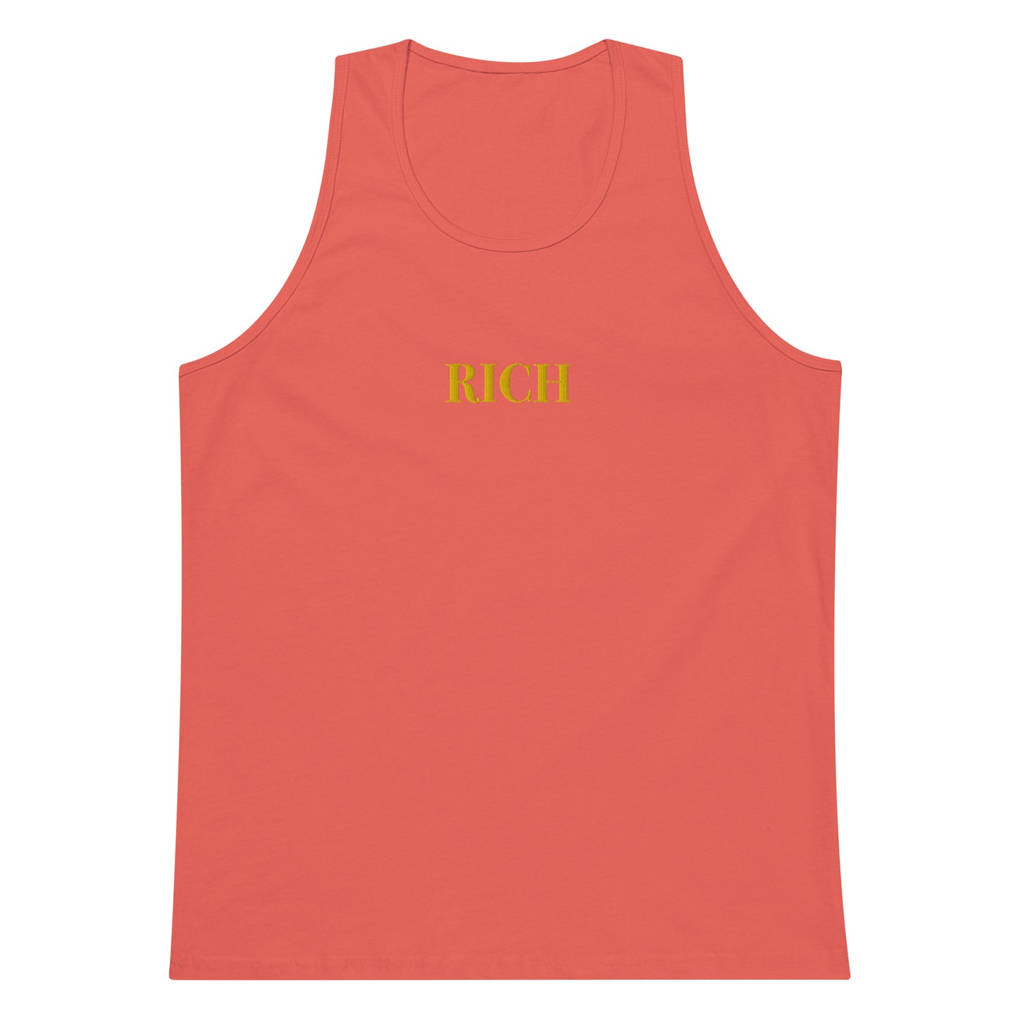 RICH BY XCLUSIF POETIX Embroidery Men’s premium tank top