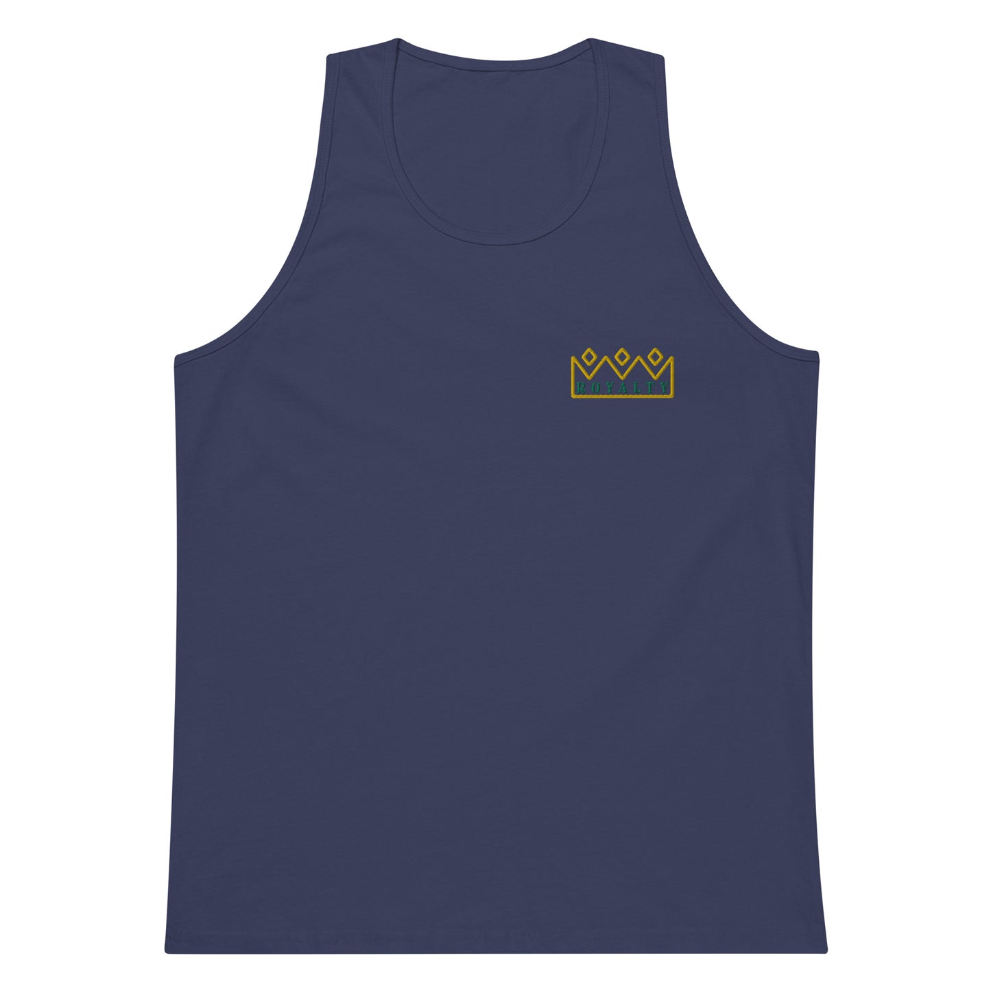 ROYALTY BY XCLUSIF POETIX Embroidery Men’s premium tank top