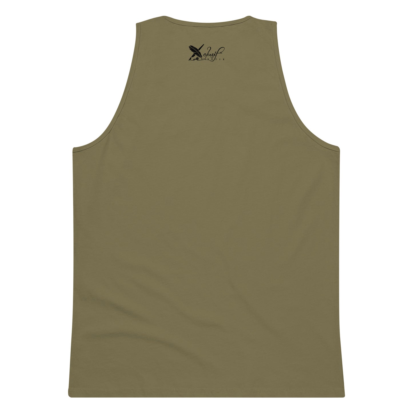 XCLUSIF POETIX BLACK LOGO Men’s premium tank top