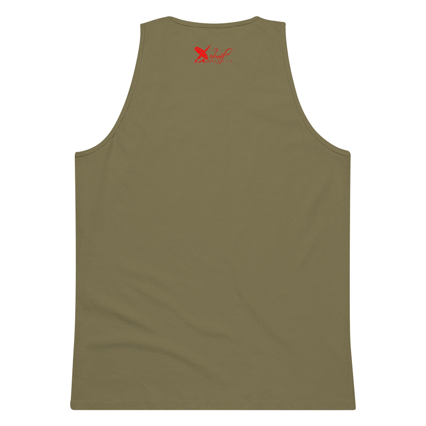 LOVE BY XCLUSIF POETIX Embroidery premium tank top