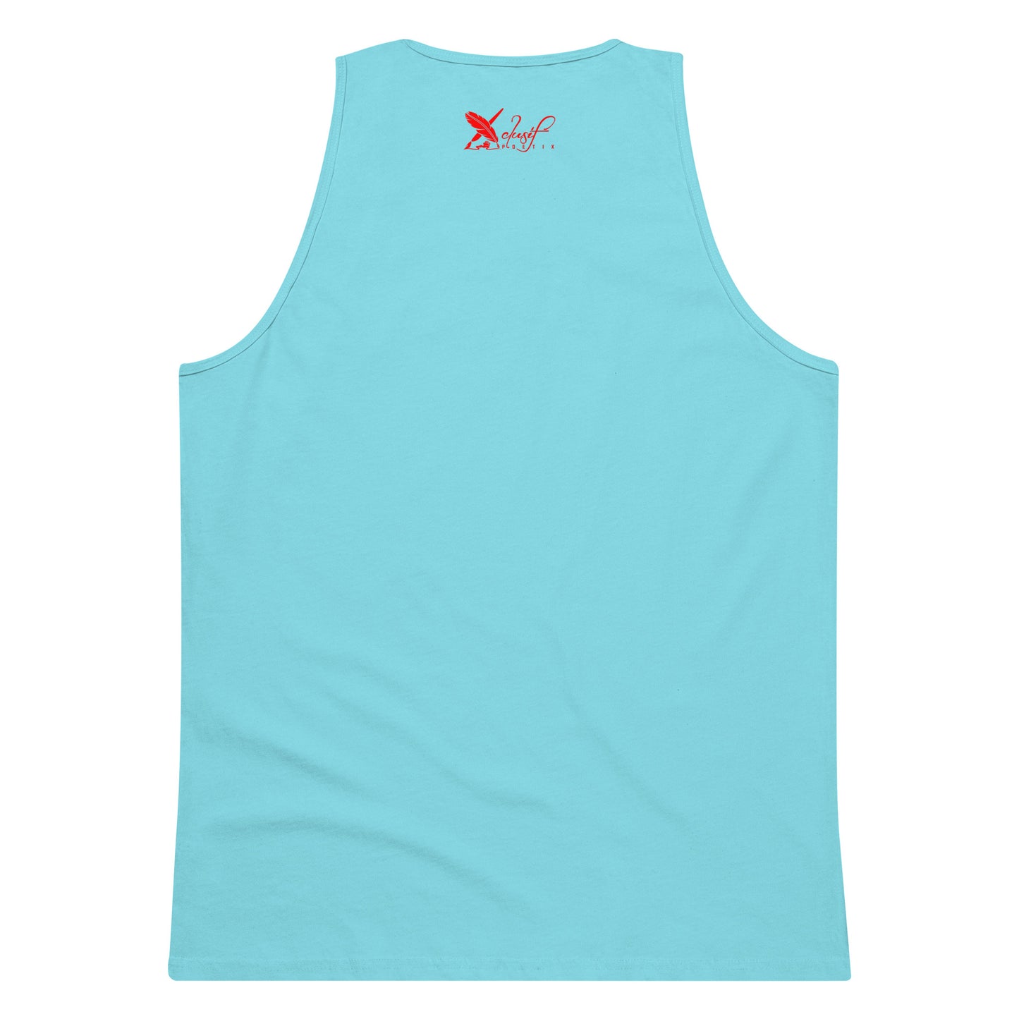 LOVE BY XCLUSIF POETIX Embroidery premium tank top